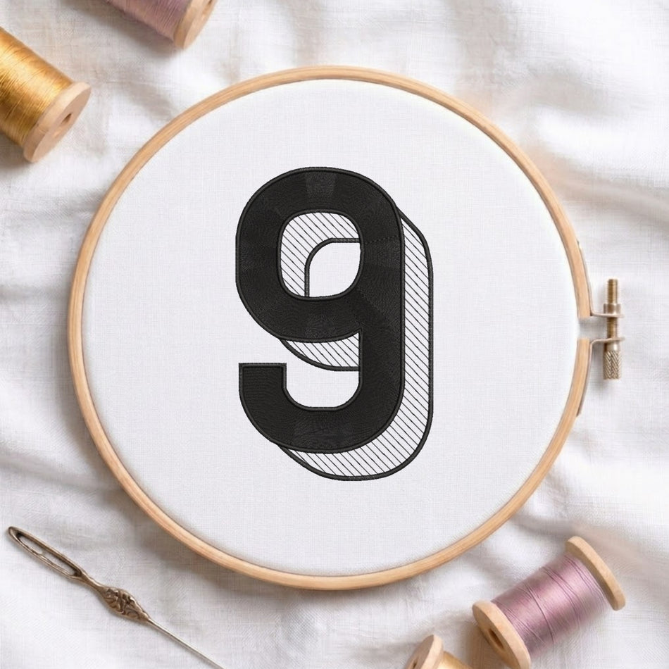 Patrima Test Letter Machine Embroidery Design ED 478.36
