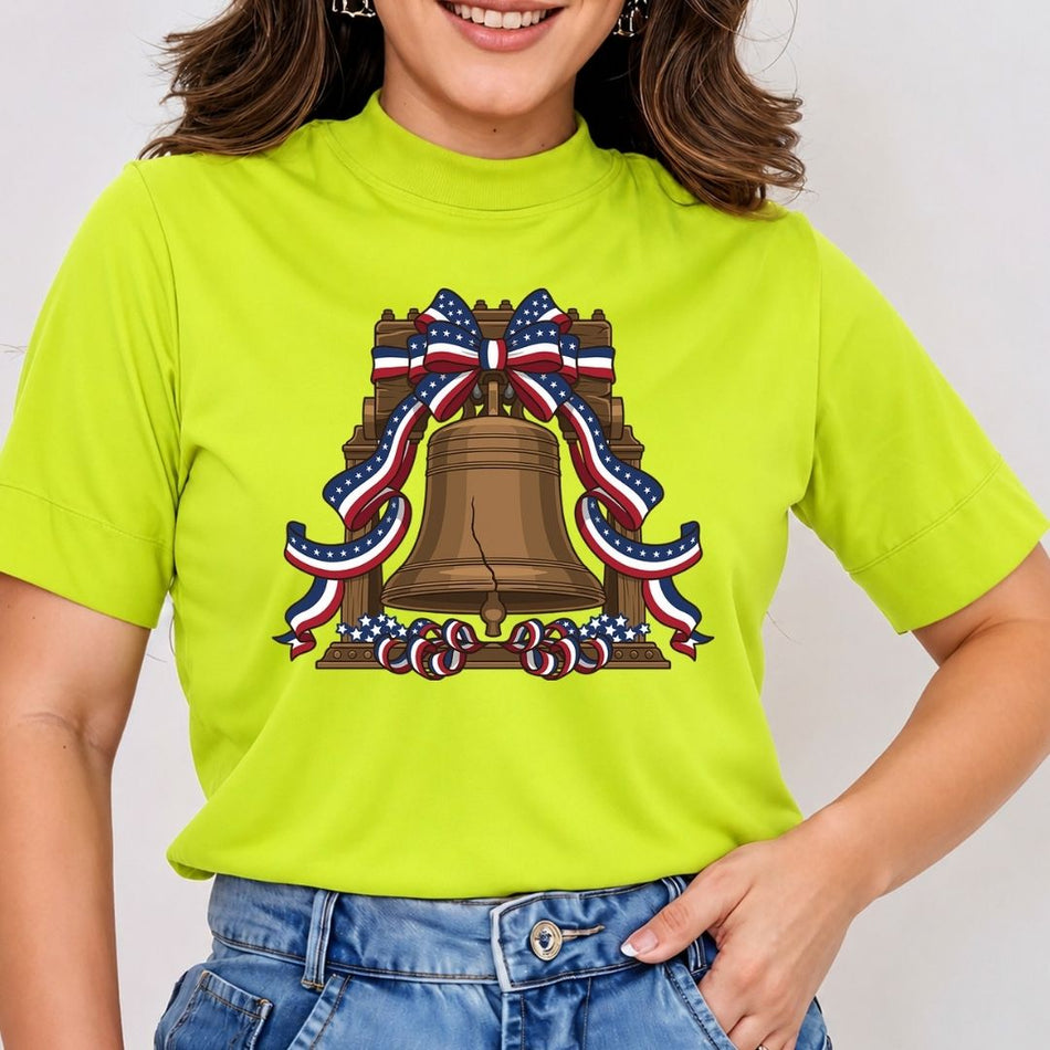 Independence Day Liberty Bell PNG - USA Sublimation Tee - A 1700