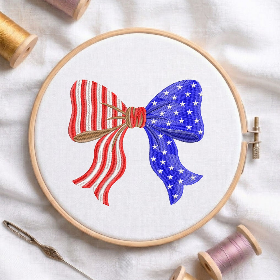 Patriotic Americana Rubber Ducky Machine Embroidery Design - ED 302