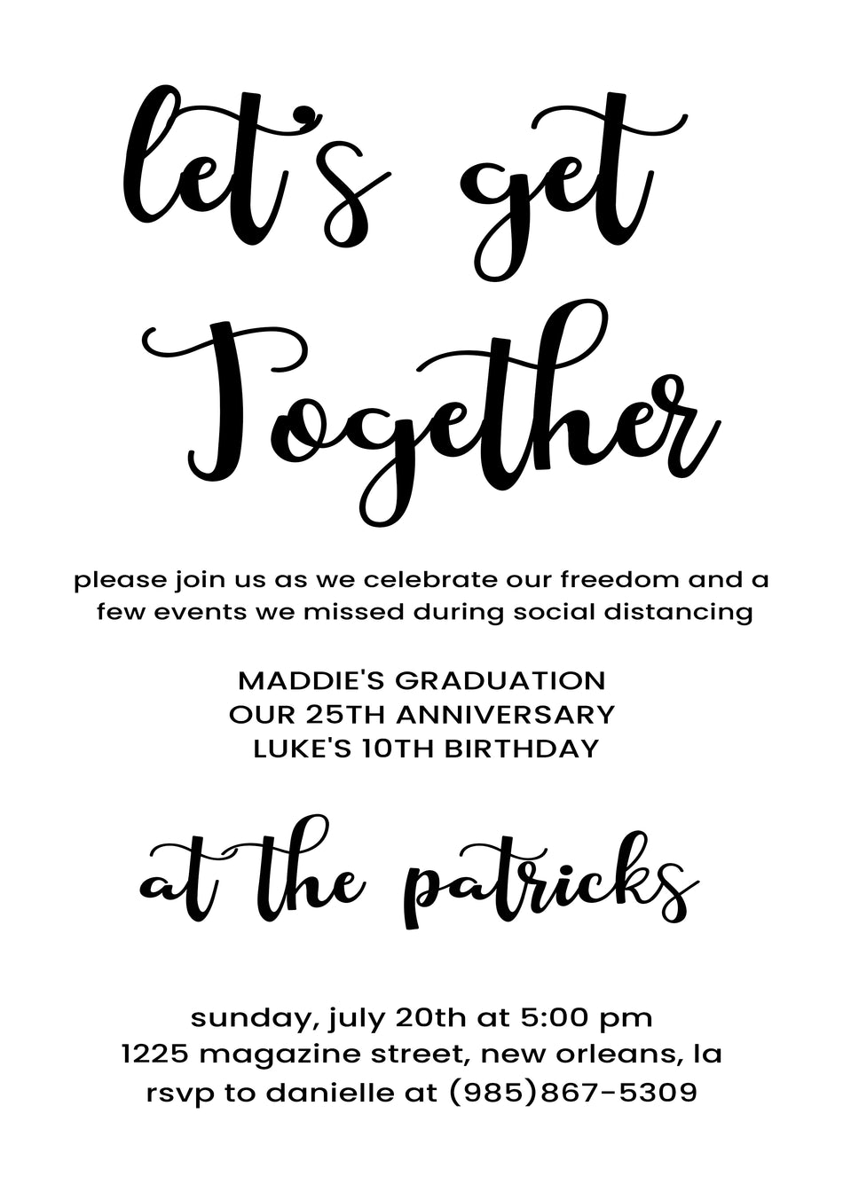 Award Ceremony Invitation Card – Minimalist Design | Canva template Link Included