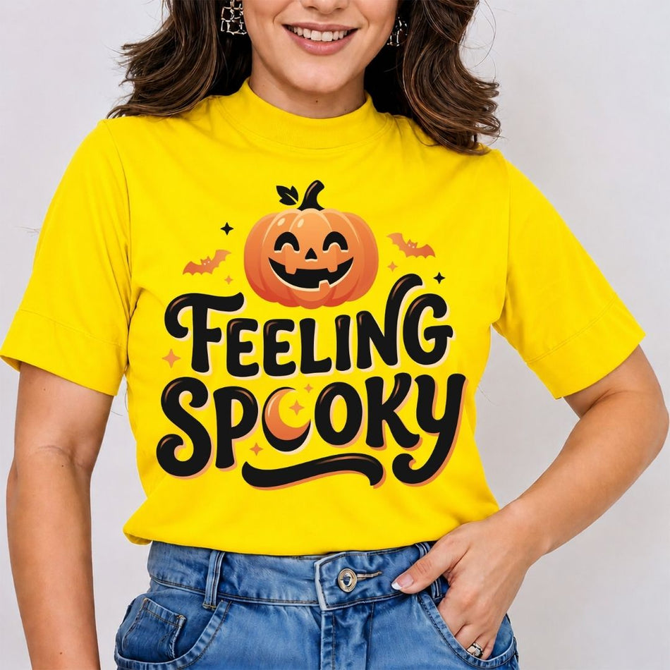 Feeling Spooky PNG - Halloween Pumpkin Spooky Season Shirt A 1827