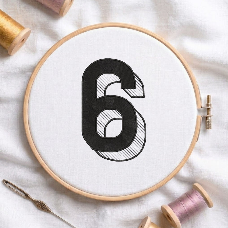Patrima Test Letter Machine Embroidery Design ED 478.33