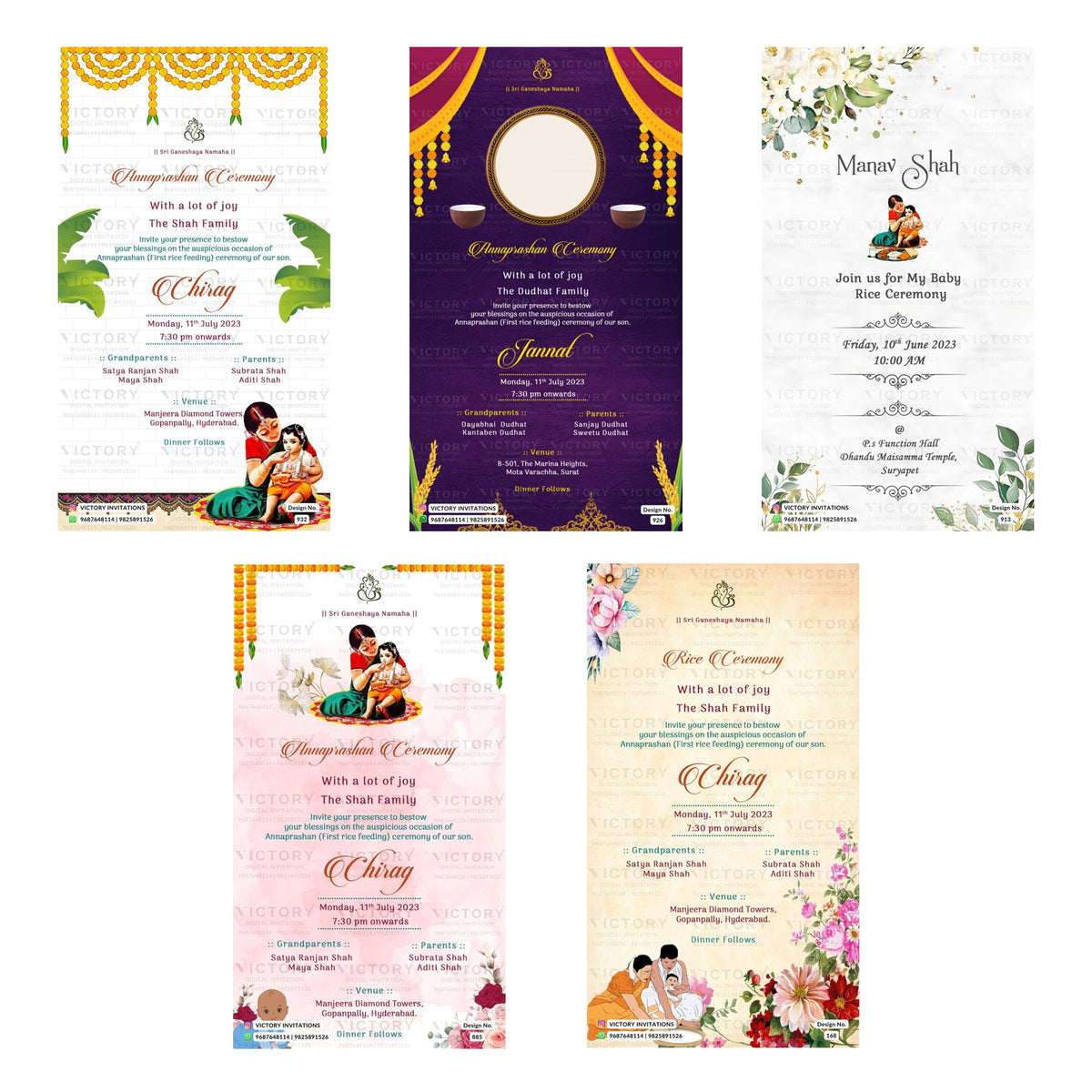 Chirag Annaprashan Ceremony Invitation Template, Editable Digital Indian Marriage Invite, Printable Cultural Ceremony Bundle, Personalizable Event Design