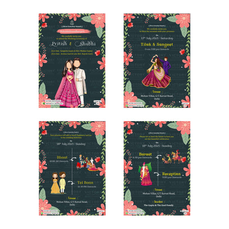 Karma 2 Builders Business Centre Grand Opening Invitation Template, Editable Digital Indian Marriage Invite, Printable Cultural Ceremony Bundle, Personalizable Event Design   
