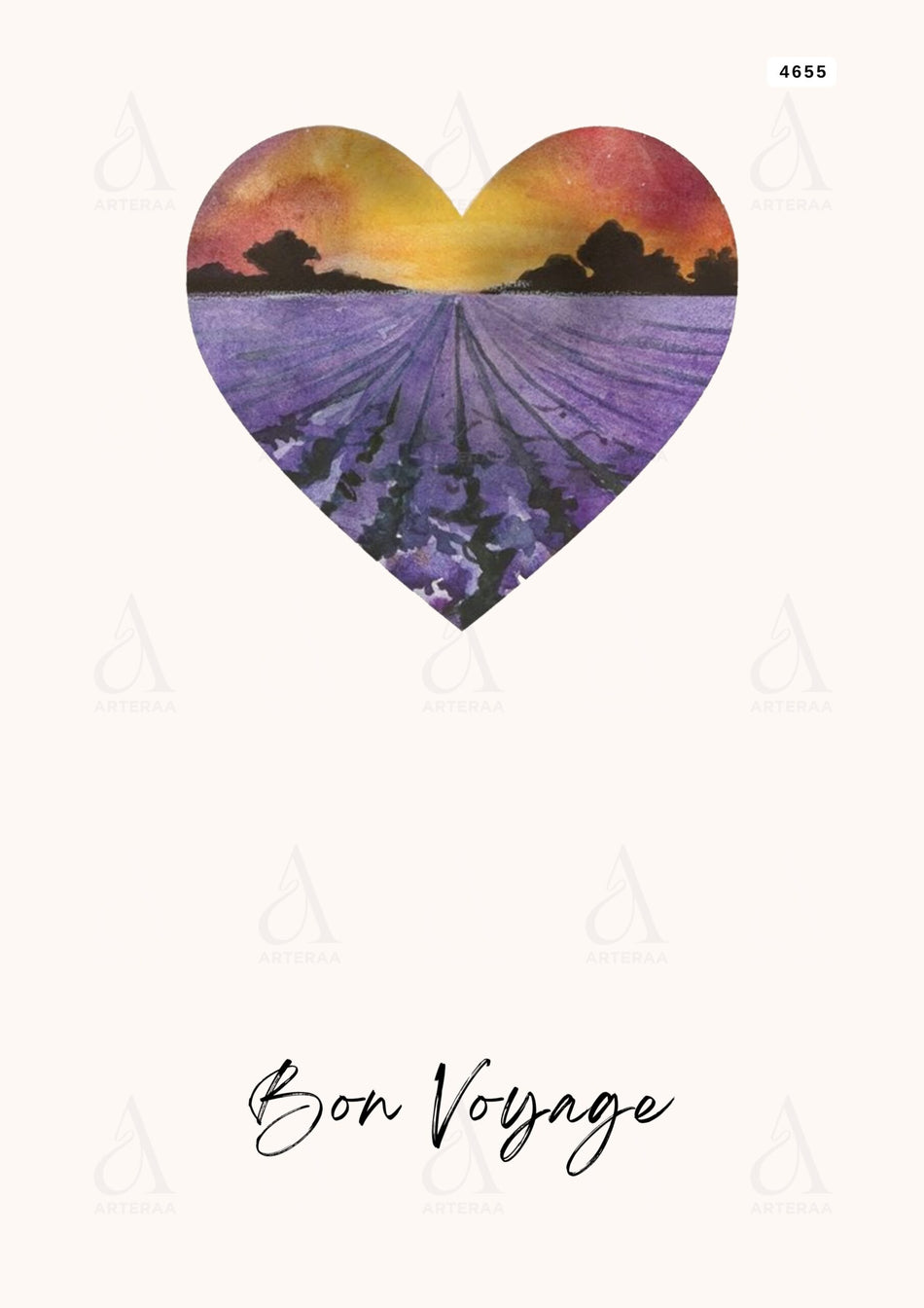 Bon voyage invitation Editable Canva Template in english language with minimalistic theme design 4655