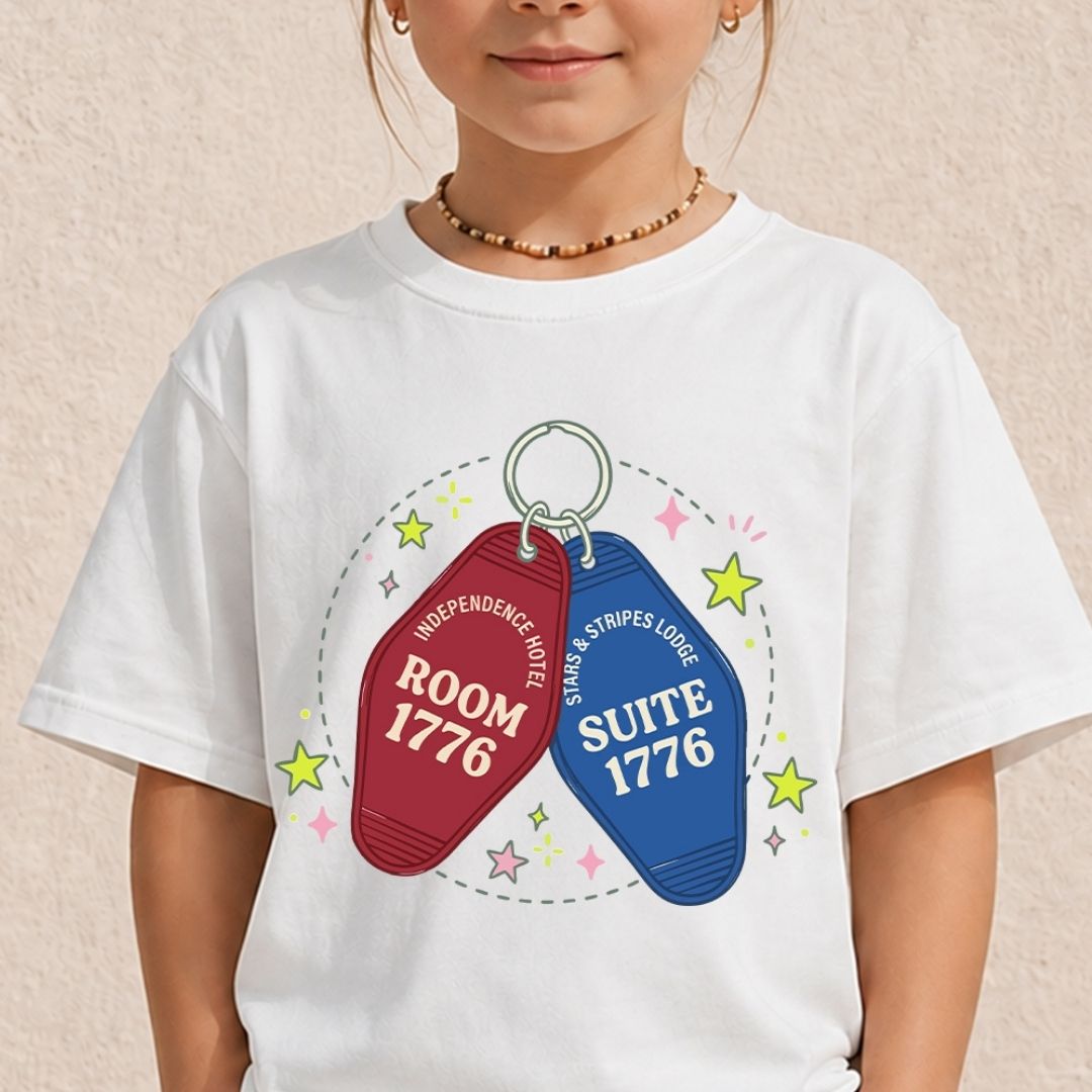 Cute Kids 4th of July SVG, Youth Independence Day Shirt Design, Toddler Patriotic Clipart PNG
