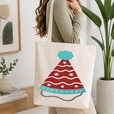 Cone Party Hat Embroidery Design, Birthday Celebration Machine Embroidery Pattern, Kids Birthday Gift Stitch File, Multi Size Download