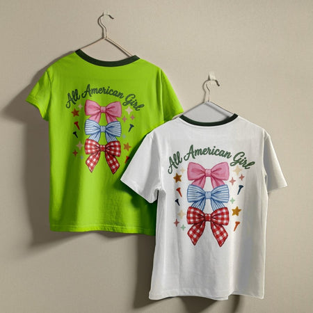 Americana Coquette Bows SVG, Red White and Blue T-Shirt Design, Commercial Use Digital File