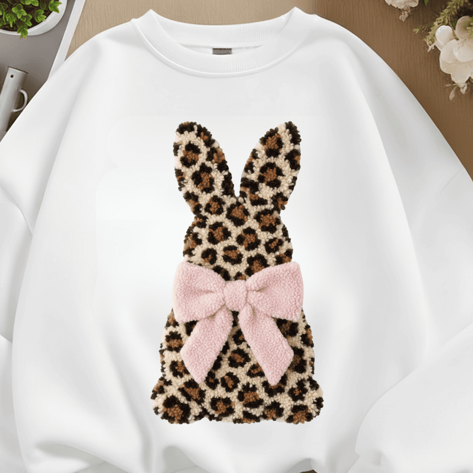 EasterBunnyLeopardPrintPNGDigitalDownload