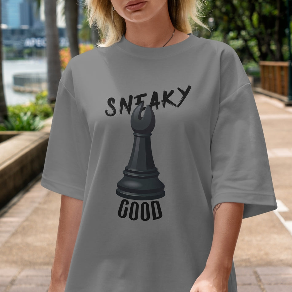 Sneaky Good Chess PNG, Funny Chess Shirt Design, Gamer Sublimation Graphic, Strategy Board Game Tee Download, Instant Digital File A 1456