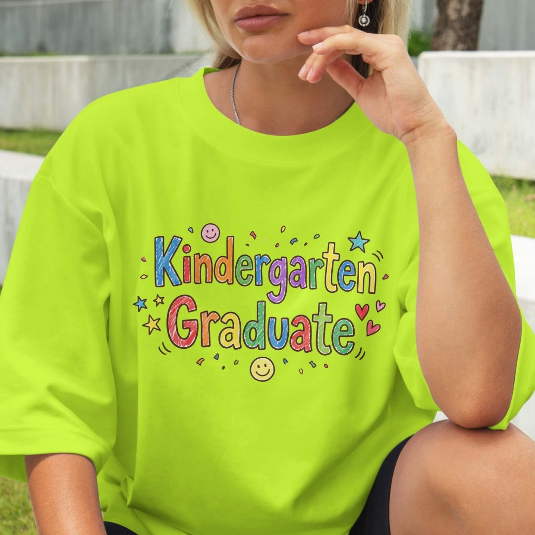 Cute Kindergarten Graduate T-Shirt for Boys and Girls