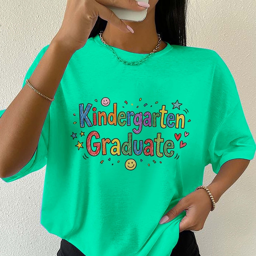 Kids Kindergarten Graduate Shirt | Graduation Party Outfit