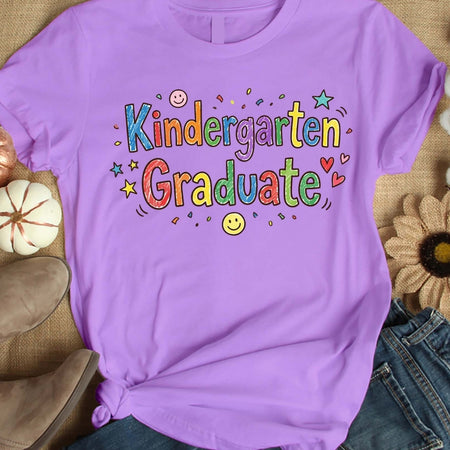 Kindergarten Graduate T-Shirt | Class of 2026 Kids Shirt